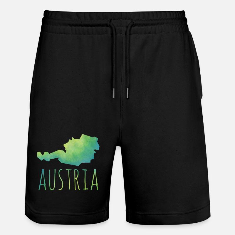 austria - Short de jogging bio TRAINER Stanley/Stella unisexe - noir