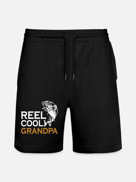Opa Conquer Angelrolle Cool - Stanley/Stella Unisex Bio Joggingshorts Trainer  - Schwarz