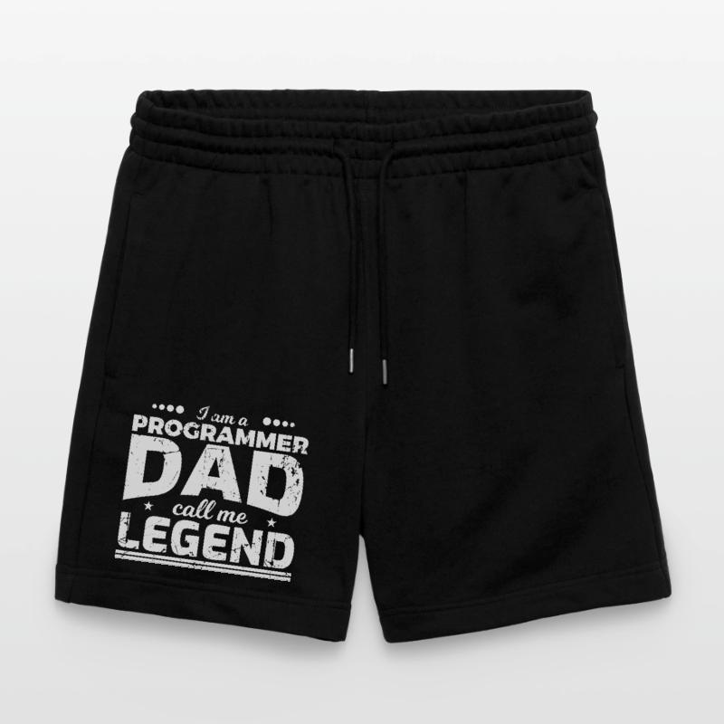 Coder Dad Stanley/Stella Trainer Unisex Organic Jogging Shorts
