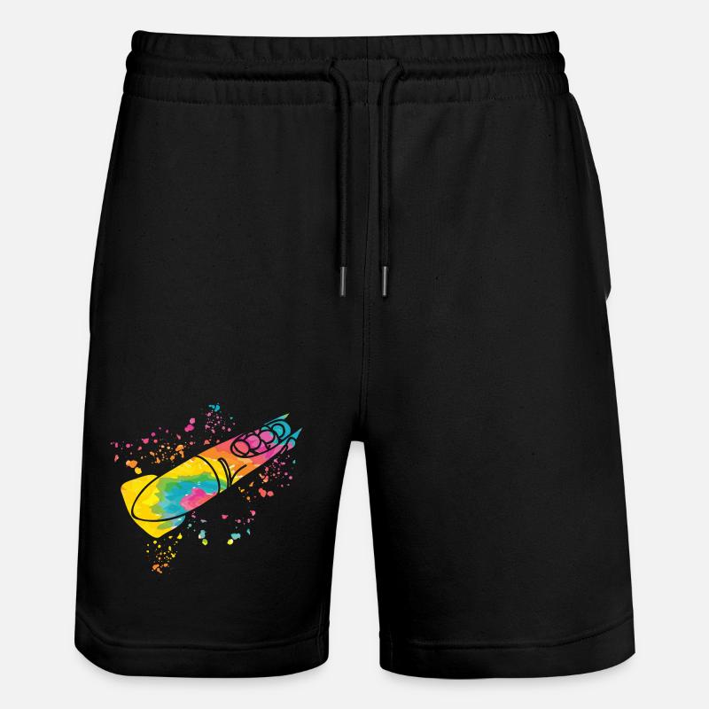 Bobsleigh Bobsleigh Four-man Bobsleigh - Stanley/Stella Trainer Unisex Organic Jogging Shorts - black