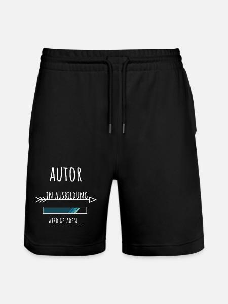 Écriture créative Étudiant Profession Éducation Auteur - Short de jogging bio TRAINER Stanley/Stella unisexe - noir