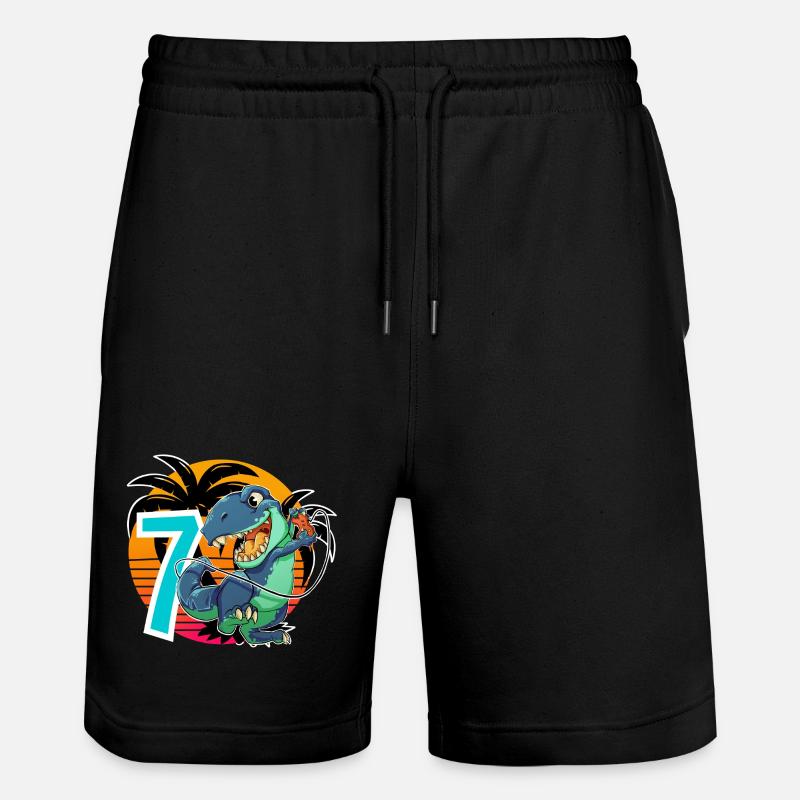 7T Rex Gaming - Short de jogging bio TRAINER Stanley/Stella unisexe - noir
