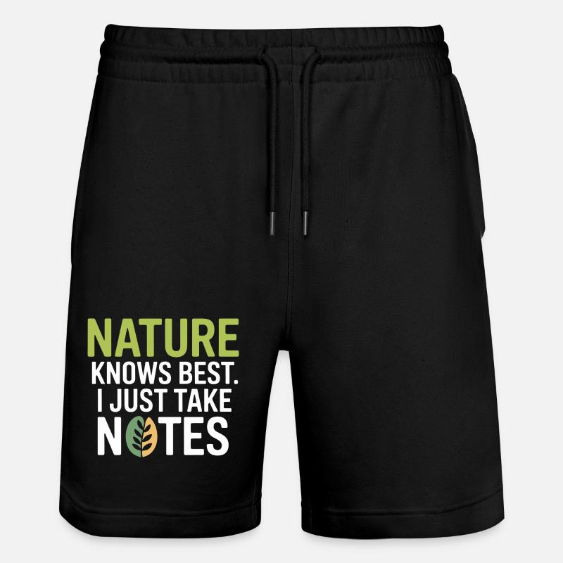 Certified Clinical Biological Systems Observer  - Stanley/Stella Trainer Unisex Organic Jogging Shorts - black