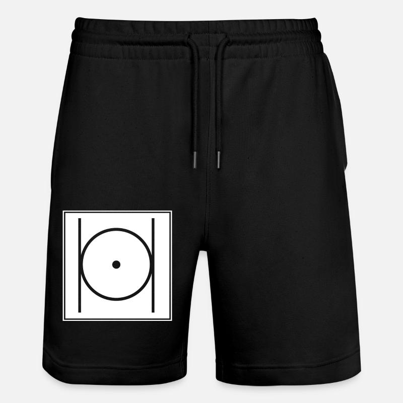 Illuminati maçonniques - Short de jogging bio TRAINER Stanley/Stella unisexe - noir