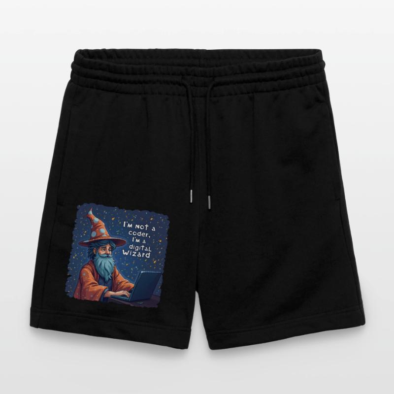 Je ne suis pas un codeur, je suis un programmeur assistant numérique Short de jogging bio TRAINER Stanley/Stella unisexe