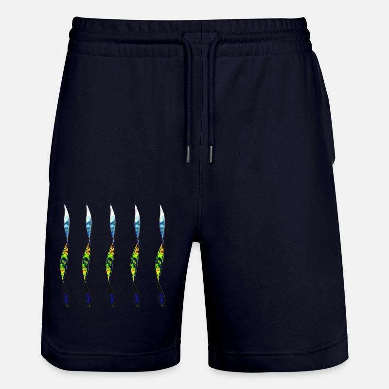 paire torsadée - Short de jogging bio TRAINER Stanley/Stella unisexe - marine foncé