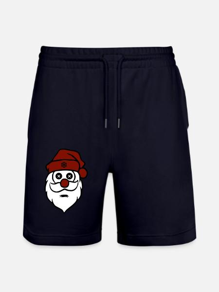 MaMei - en ganske gal julenisse! - Stanley/Stella Trainer økologisk unisex-løpeshorts - mørk marineblå