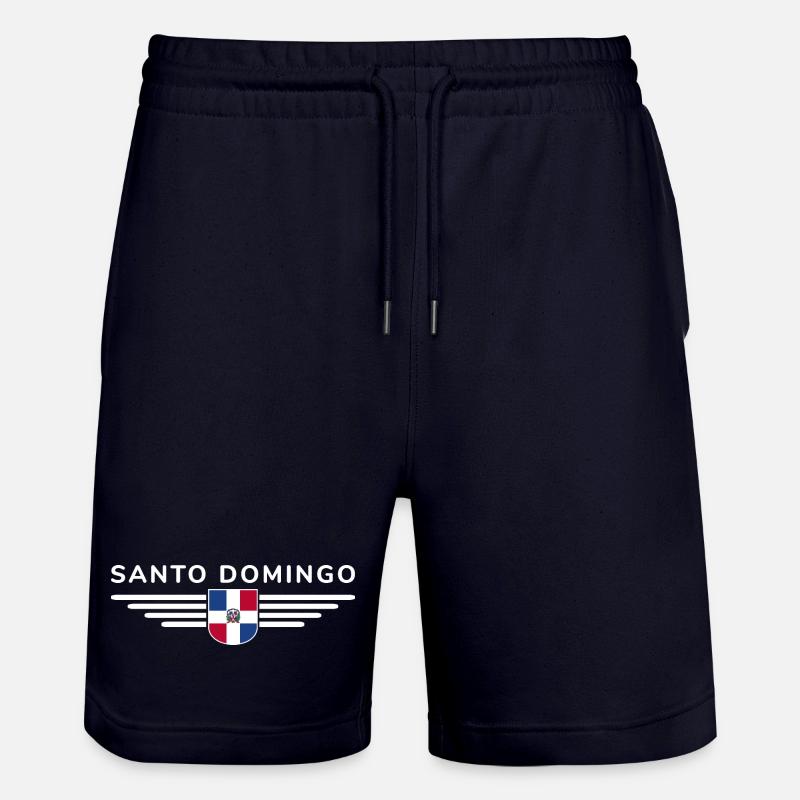 Conception de t-shirt Santo Domingo - Short de jogging bio TRAINER Stanley/Stella unisexe - marine foncé