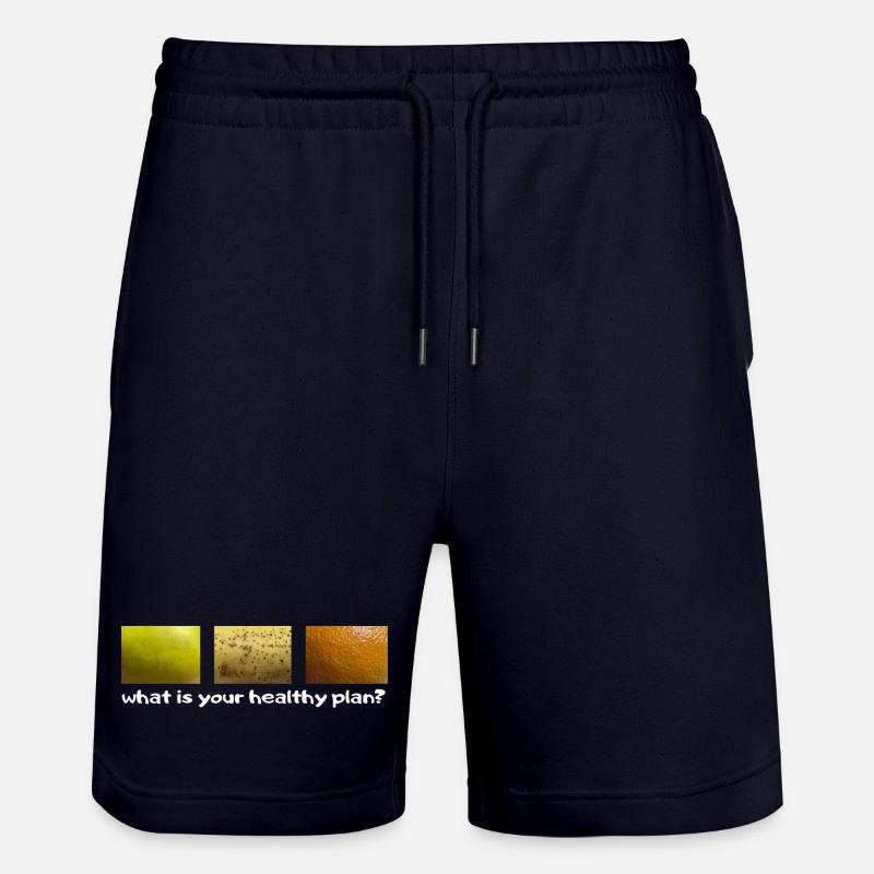 Gesunder Plan - Stanley/Stella Unisex Bio Joggingshorts Trainer  - Dark navy