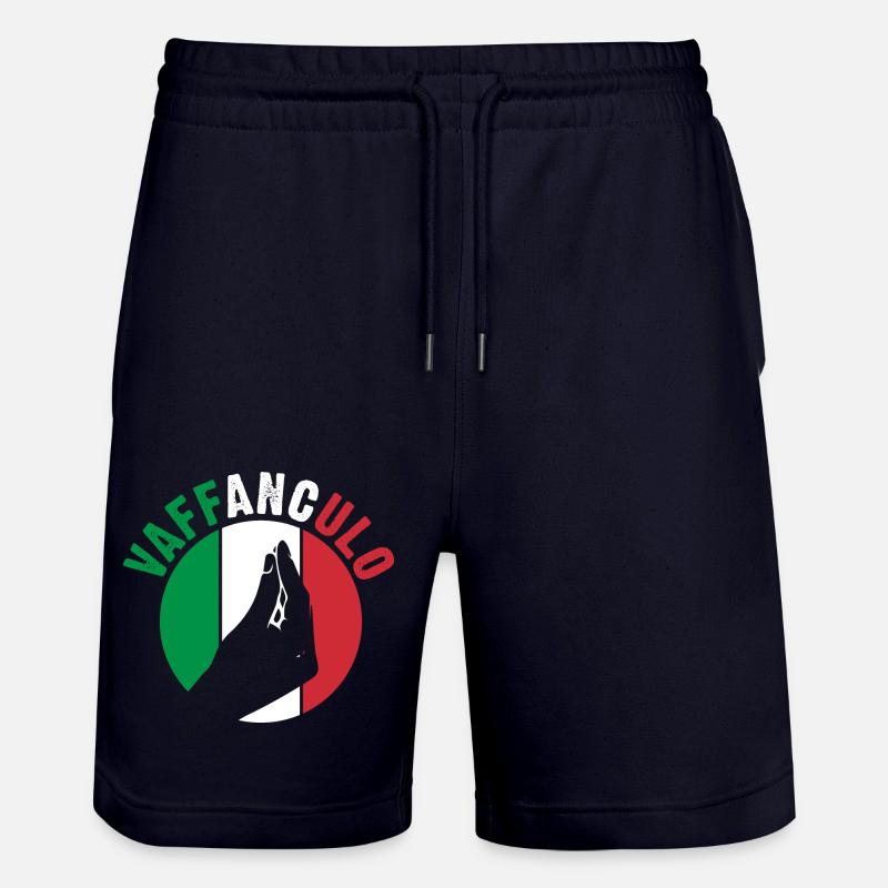 Italie Vaffanculo italien - Short de jogging bio TRAINER Stanley/Stella unisexe - marine foncé