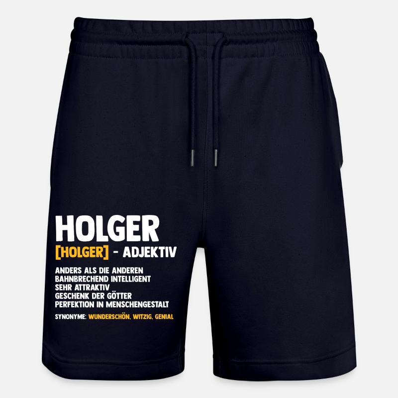 Holger - Short de jogging bio TRAINER Stanley/Stella unisexe - marine foncé