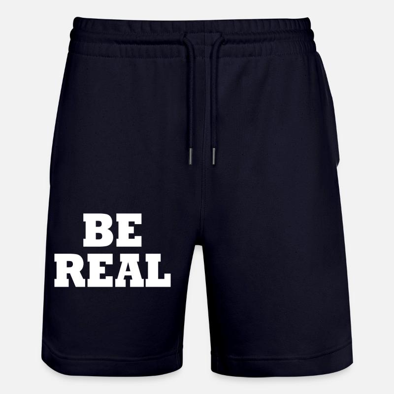 Be real - Short de jogging bio TRAINER Stanley/Stella unisexe - marine foncé