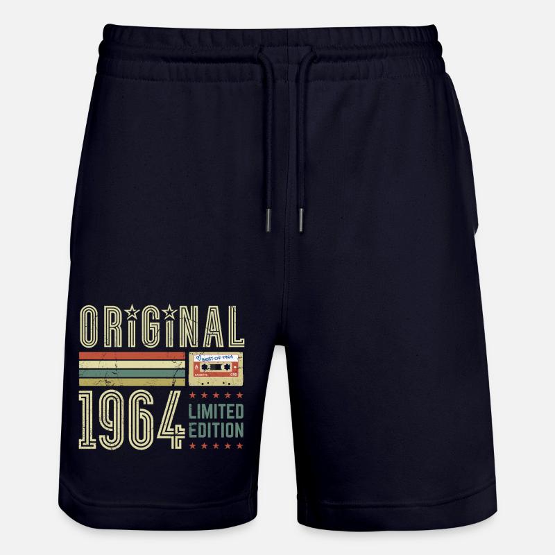 Original 1964 - Édition limitée - Short de jogging bio TRAINER Stanley/Stella unisexe - marine foncé