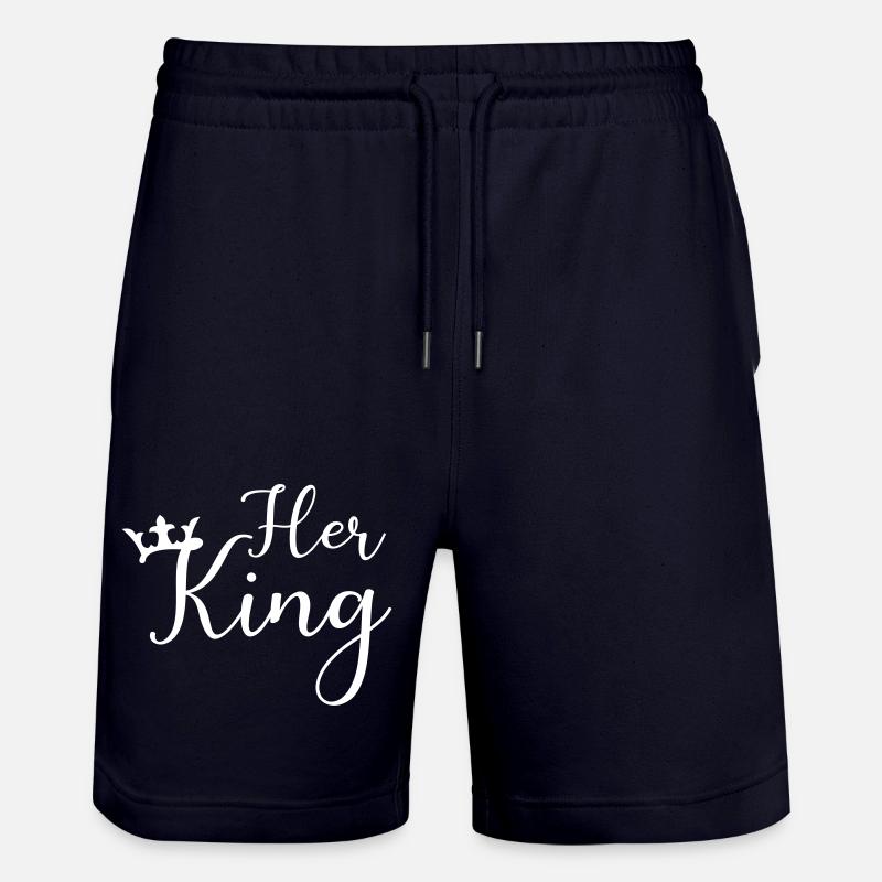 herking - Short de jogging bio TRAINER Stanley/Stella unisexe - marine foncé