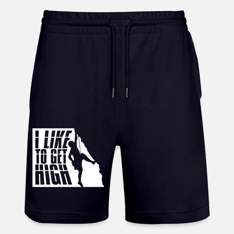 aiment se défoncer - Short de jogging bio TRAINER Stanley/Stella unisexe - marine foncé