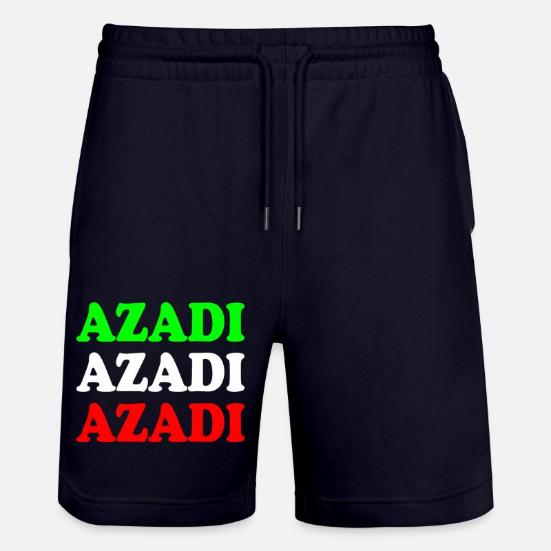 Azadi - Stanley/Stella Unisex Bio Joggingshorts Trainer  - Dark navy