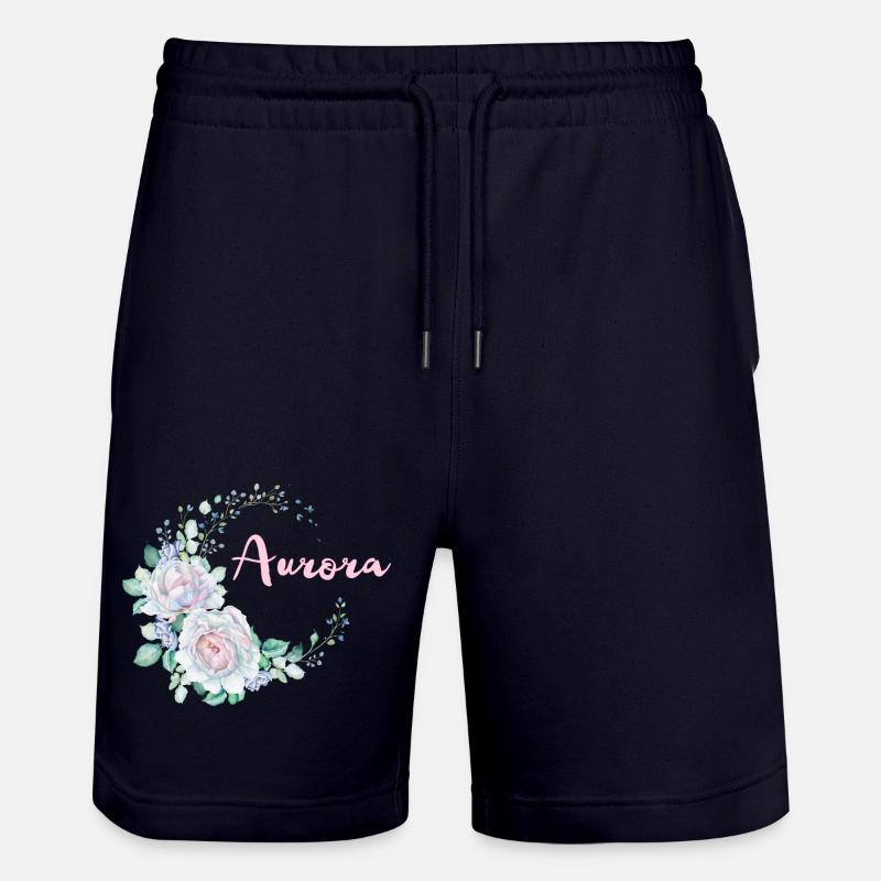 Pour Aurora - Short de jogging bio TRAINER Stanley/Stella unisexe - marine foncé