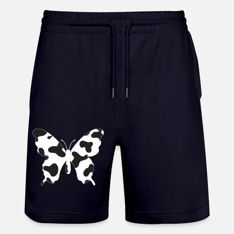 Papillon de vache - Short de jogging bio TRAINER Stanley/Stella unisexe - marine foncé