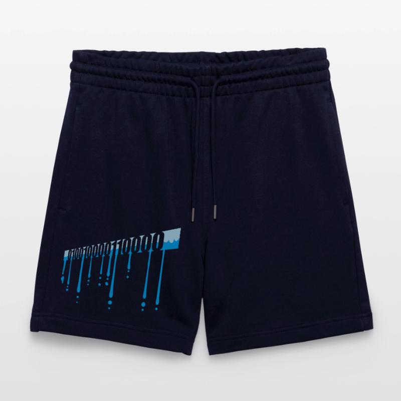 Binary Code Program Language Stanley/Stella Trainer Unisex Organic Jogging Shorts