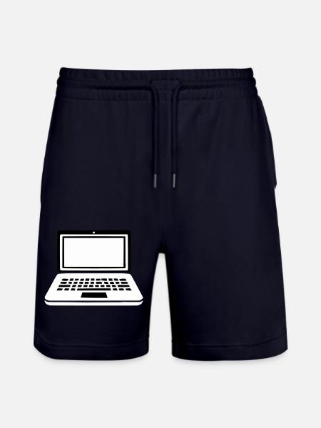 laptop - Stanley/Stella Unisex Bio Joggingshorts Trainer  - Dark navy