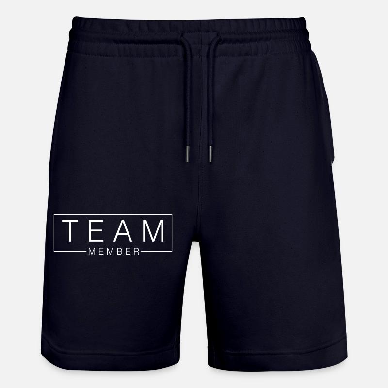 Membres de l’équipe - Short de jogging bio TRAINER Stanley/Stella unisexe - marine foncé