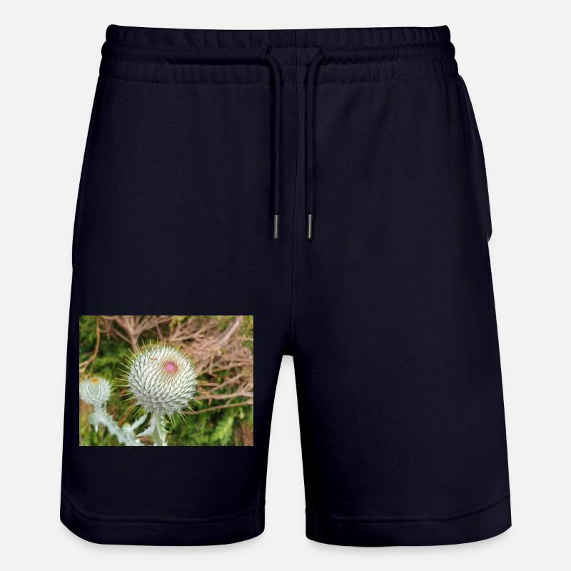 Chardon écossais aussi chardon laineux - Short de jogging bio TRAINER Stanley/Stella unisexe - marine foncé
