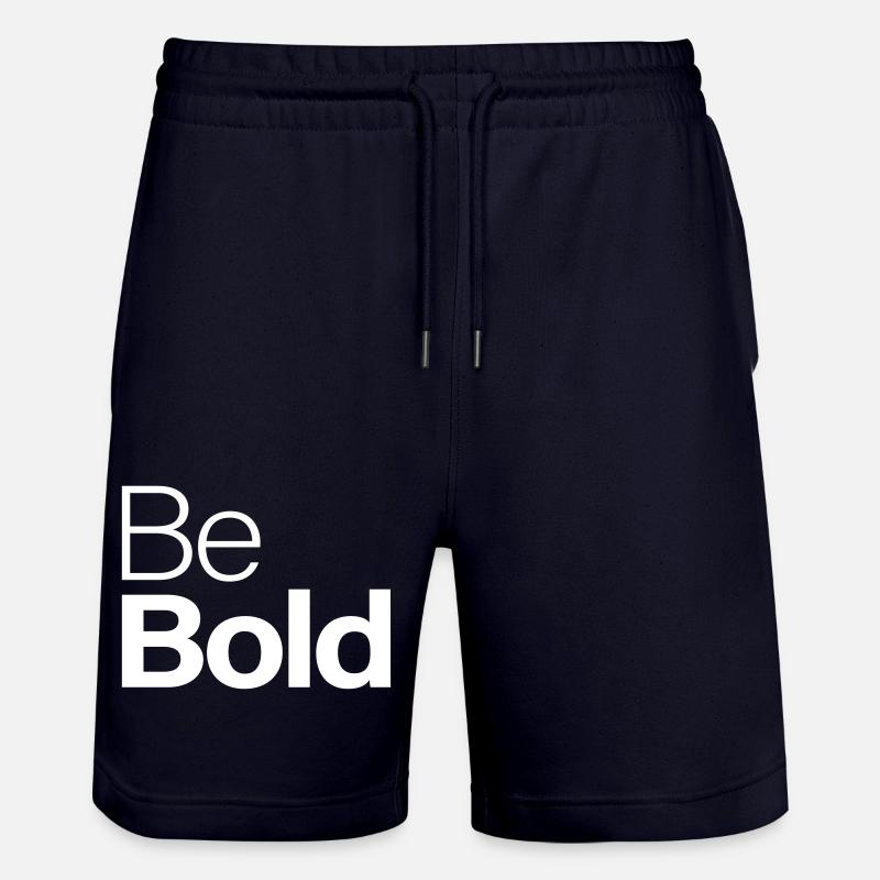 Be Bold - Stanley/Stella Unisex Bio Joggingshorts Trainer  - Dark navy