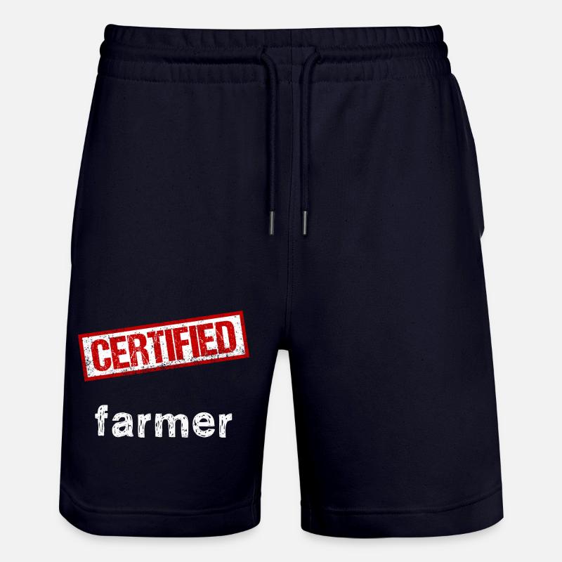 Bauer - Stanley/Stella Unisex Bio Joggingshorts Trainer  - Dark navy