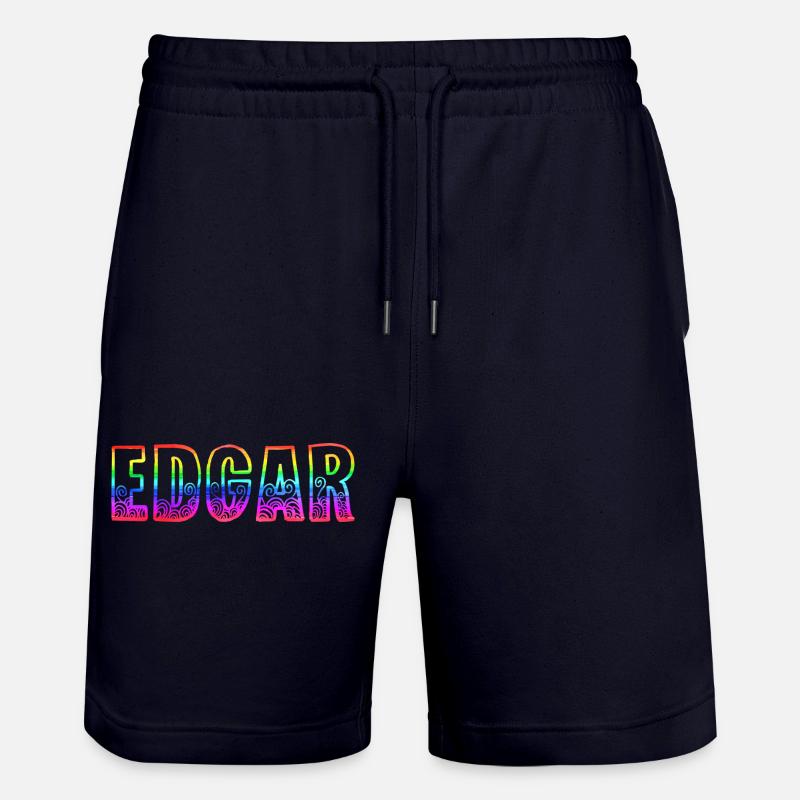 edgar rs arc-en-ciel - Short de jogging bio TRAINER Stanley/Stella unisexe - marine foncé