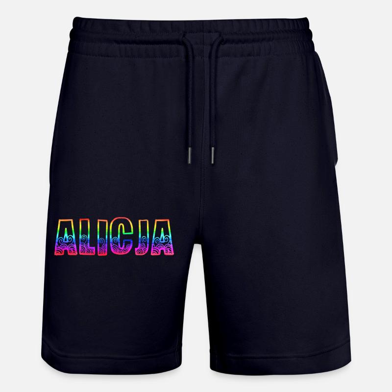 alicja rs arc-en-ciel - Short de jogging bio TRAINER Stanley/Stella unisexe - marine foncé