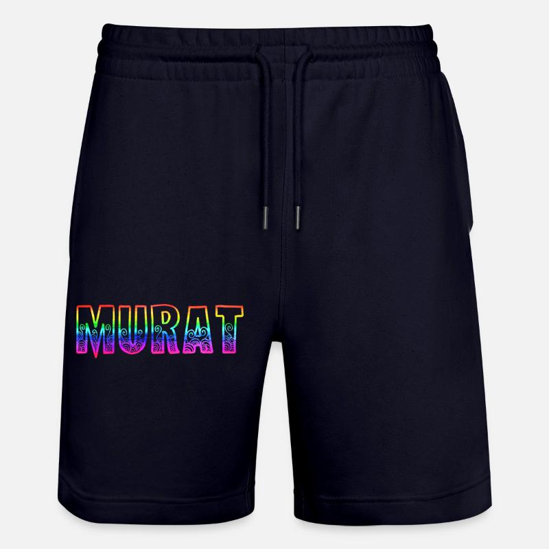 murat rs arc-en-ciel - Short de jogging bio TRAINER Stanley/Stella unisexe - marine foncé