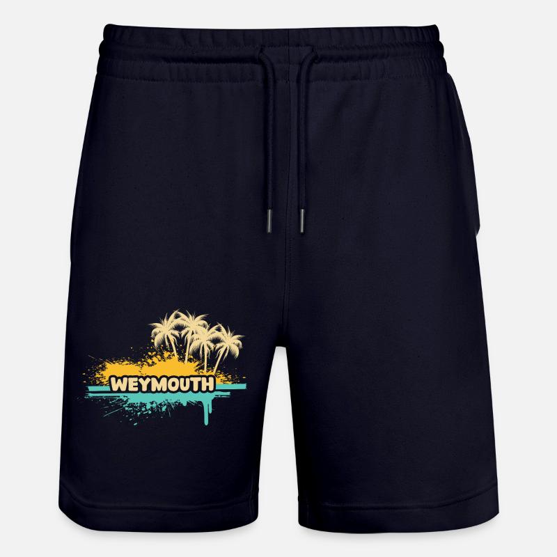 Weymouth - Short de jogging bio TRAINER Stanley/Stella unisexe - marine foncé