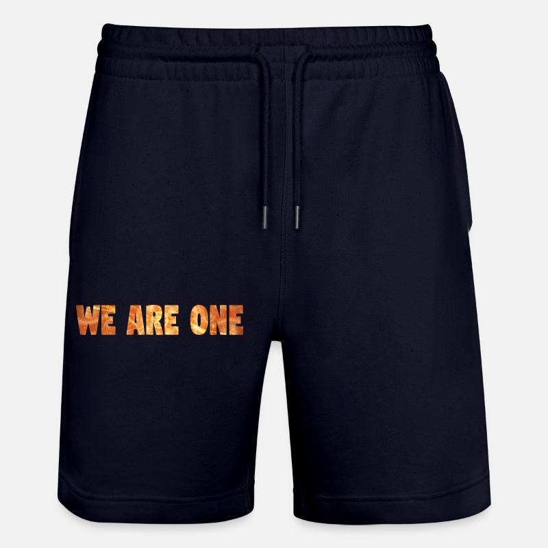 NOUS SOMMES UN - Short de jogging bio TRAINER Stanley/Stella unisexe - marine foncé