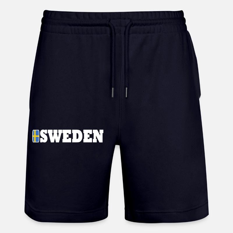 SUÈDE - Short de jogging bio TRAINER Stanley/Stella unisexe - marine foncé