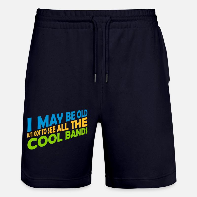 I may be old - Stanley/Stella Unisex Bio Joggingshorts Trainer  - Dark navy