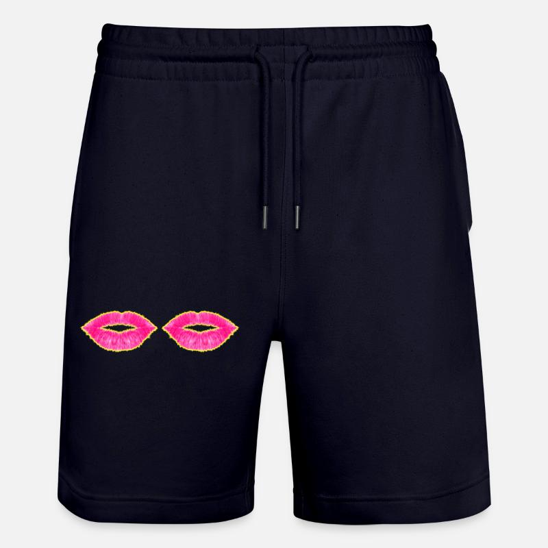 Lèvres 2 - Short de jogging bio TRAINER Stanley/Stella unisexe - marine foncé
