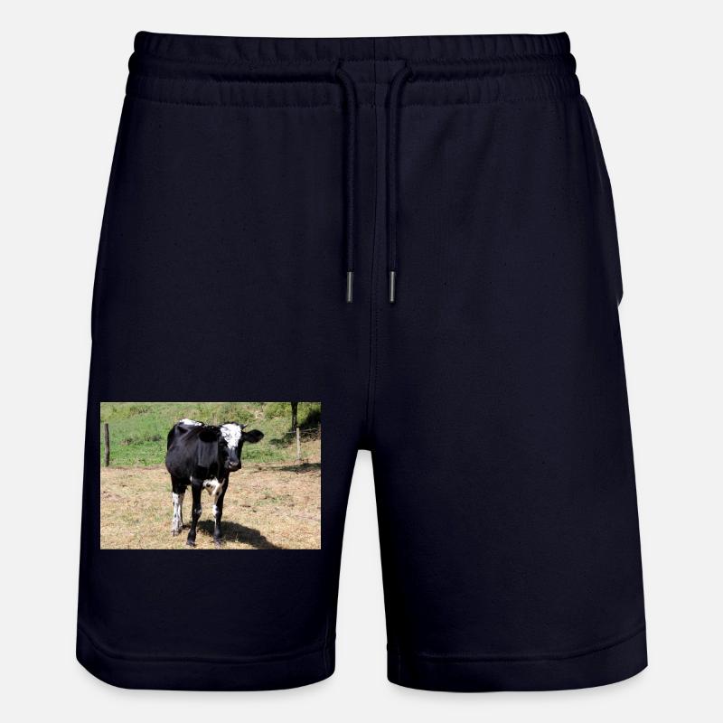 Affiche de vache - Short de jogging bio TRAINER Stanley/Stella unisexe - marine foncé