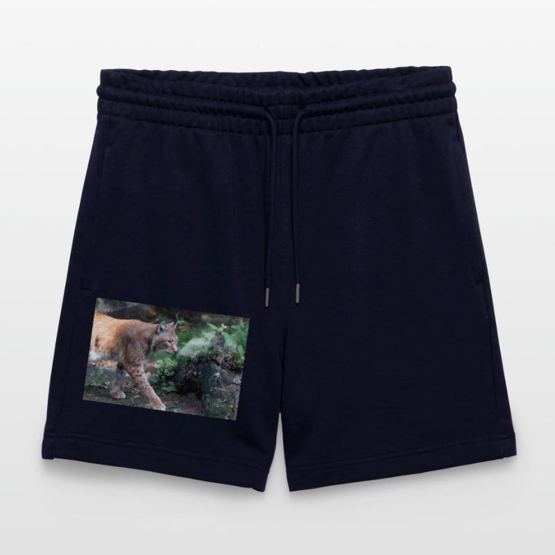Eurasischer Luchs oder Nördlicher Luchs Stanley/Stella Unisex Bio Joggingshorts Trainer 