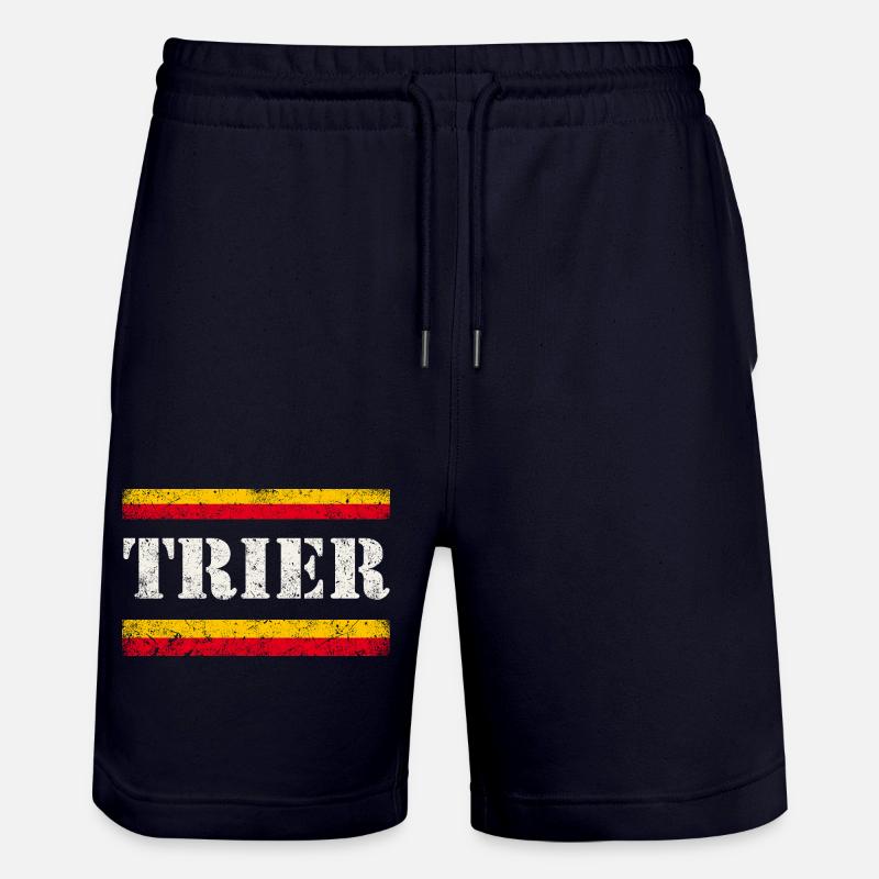 Trier - Stanley/Stella Unisex Bio Joggingshorts Trainer - Dark navy