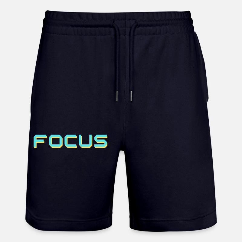 Focus - Short de jogging bio TRAINER Stanley/Stella unisexe - marine foncé