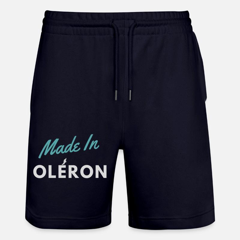 Made in Oléron - Short de jogging bio TRAINER Stanley/Stella unisexe - marine foncé
