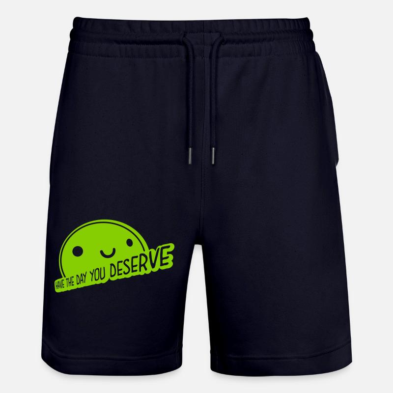 le jour que vous méritez - Short de jogging bio TRAINER Stanley/Stella unisexe - marine foncé