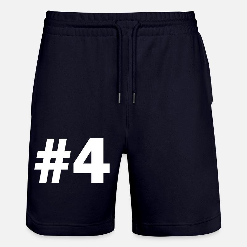 #4 - Stanley/Stella Unisex Bio Joggingshorts Trainer - Dark navy