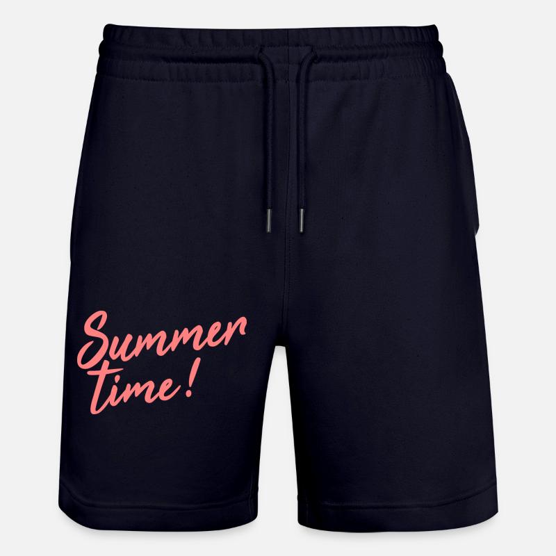 heure d'été - Short de jogging bio TRAINER Stanley/Stella unisexe - marine foncé