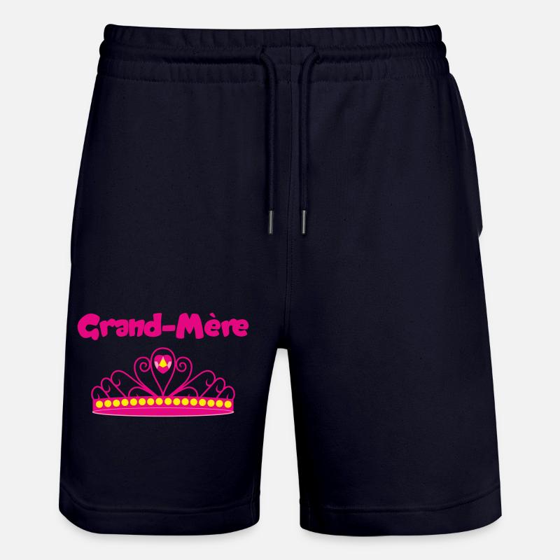 Grand Mère - Short de jogging bio TRAINER Stanley/Stella unisexe - marine foncé