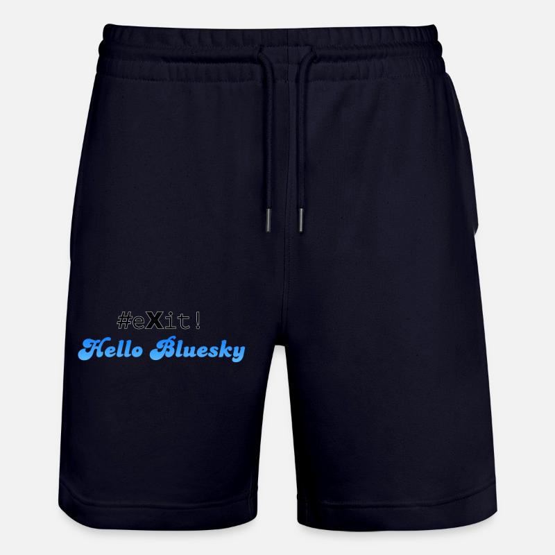#eXit! - Stanley/Stella Unisex Bio Joggingshorts Trainer  - Dark navy