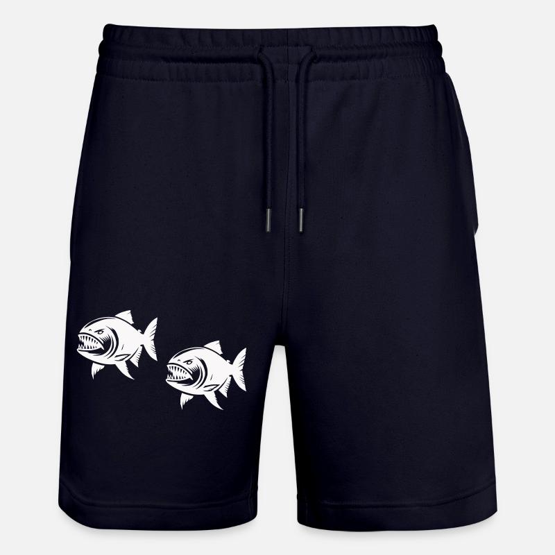 Piranha 2 - Short de jogging bio TRAINER Stanley/Stella unisexe - marine foncé