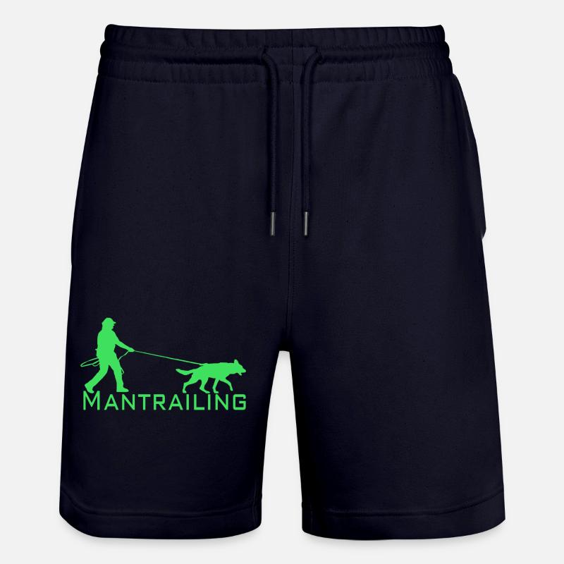 Mantrailing - Short de jogging bio TRAINER Stanley/Stella unisexe - marine foncé