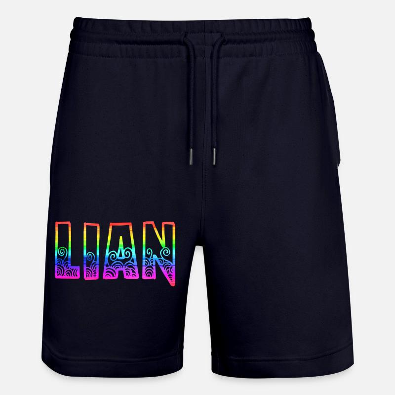 lian rs arc-en-ciel - Short de jogging bio TRAINER Stanley/Stella unisexe - marine foncé