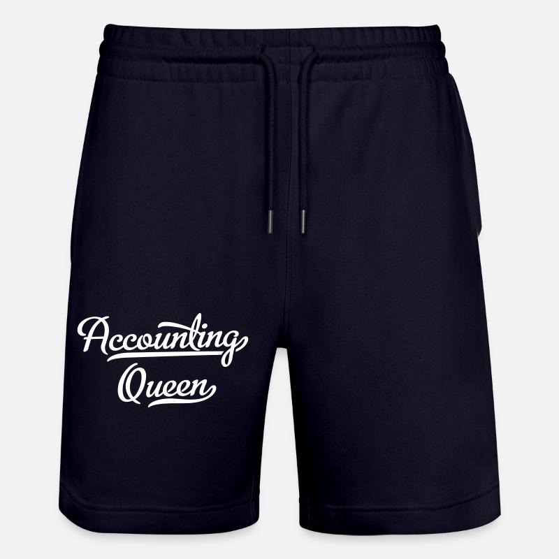 Buchhaltung - Stanley/Stella Unisex Bio Joggingshorts Trainer  - Dark navy